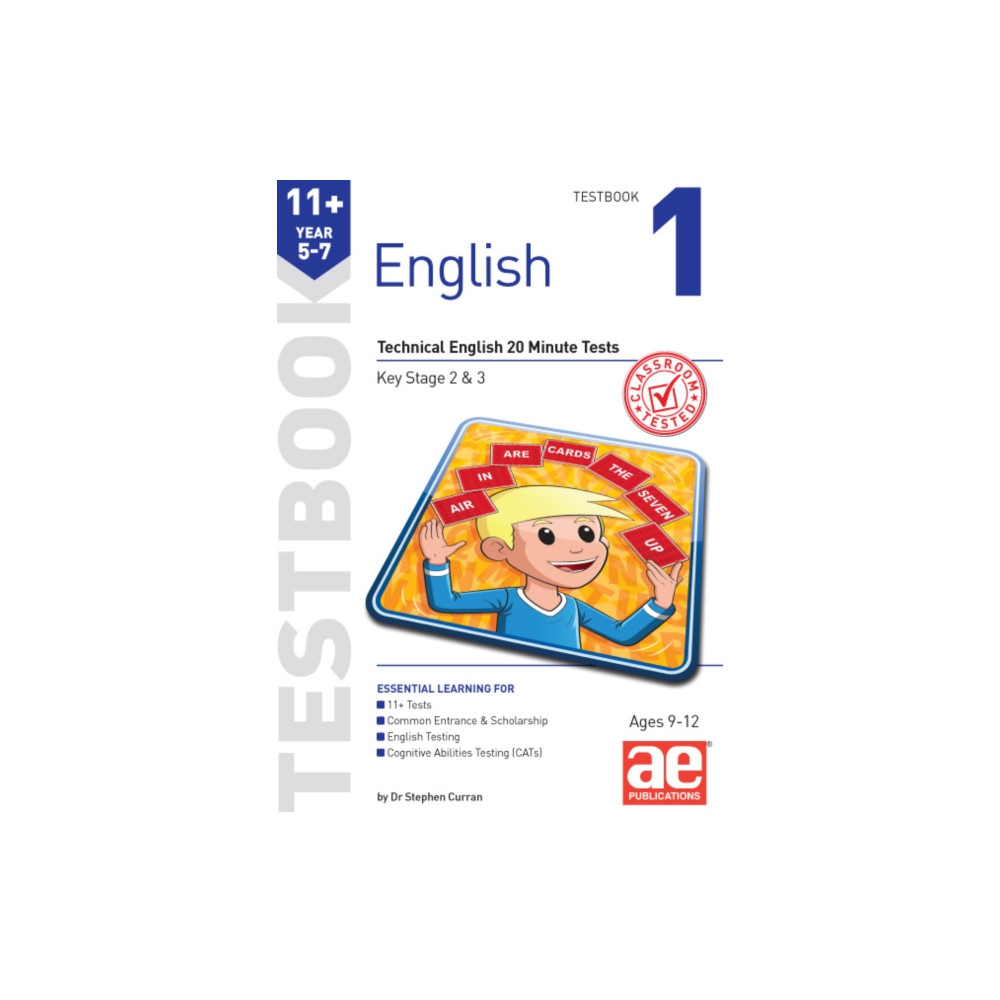 Produktbild för 11+ English Year 5-7 Testbook 1 (häftad, eng)