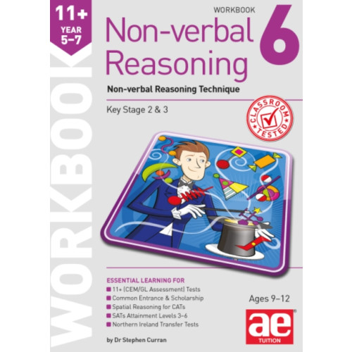Accelerated Education Publications Ltd 11+ Non-verbal Reasoning Year 5-7 Workbook 6 (häftad, eng)