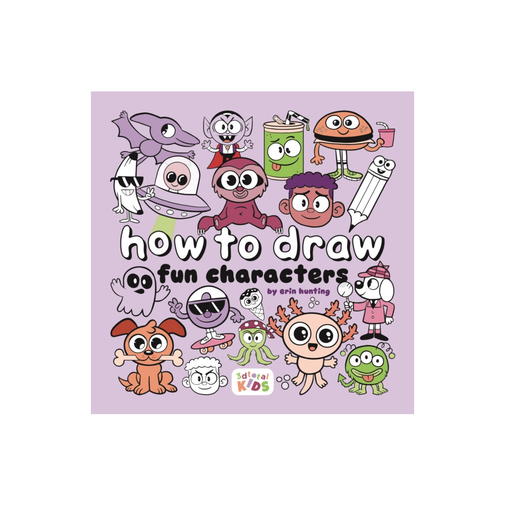 Produktbild för How to Draw Fun Characters (häftad, eng)