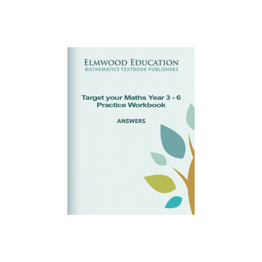Produktbild för Target your Maths Year 3-6 Practice Workbook Answers (häftad, eng)