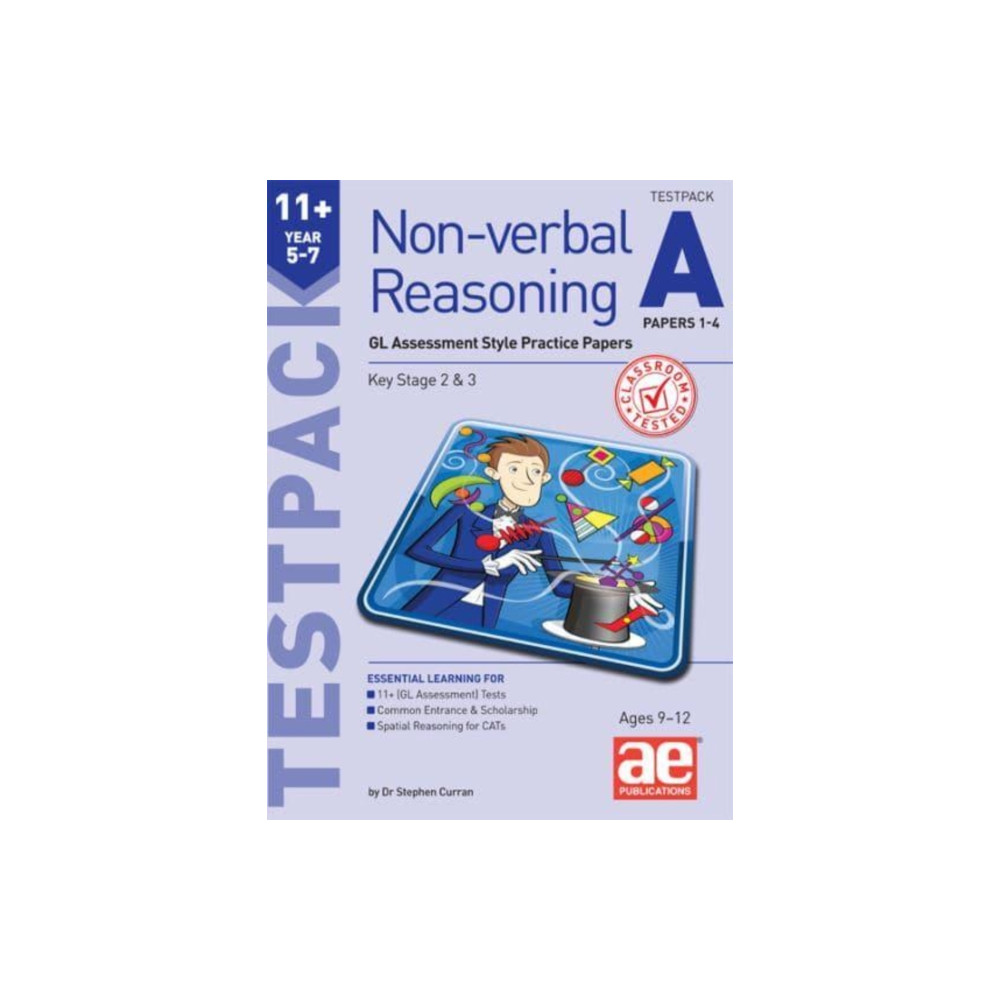 Produktbild för 11+ Non-verbal Reasoning Year 5-7 Testpack A Papers 1-4