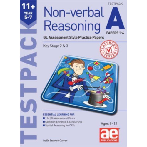 Accelerated Education Publications Ltd 11+ Non-verbal Reasoning Year 5-7 Testpack A Papers 1-4 (häftad, eng)