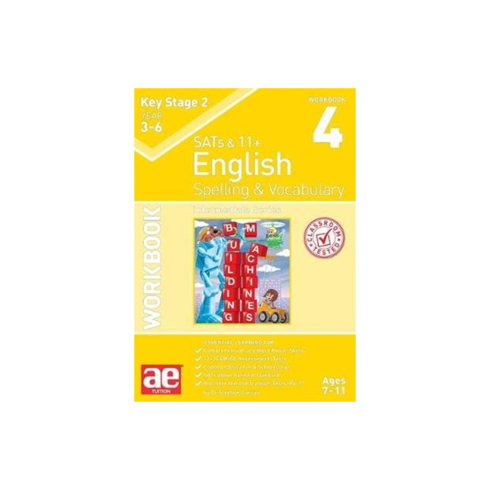 Produktbild för KS2 Spelling & Vocabulary Workbook 4 (häftad, eng)