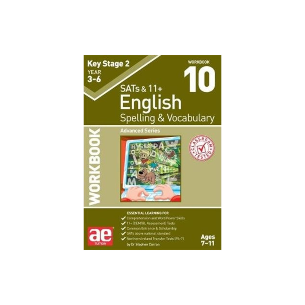 Produktbild för KS2 Spelling & Vocabulary Workbook 10 (häftad, eng)
