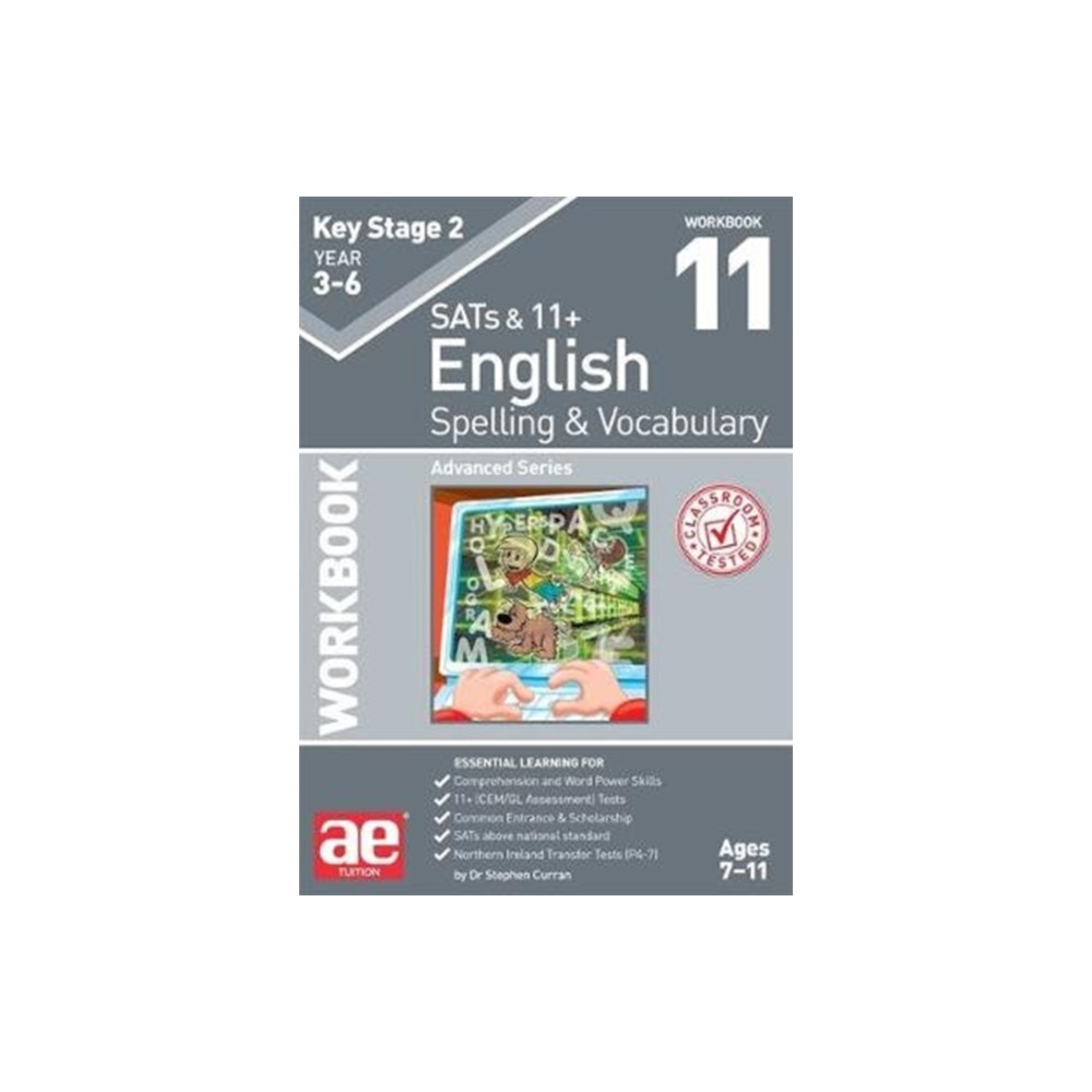 Produktbild för KS2 Spelling & Vocabulary Workbook 11 (häftad, eng)