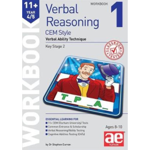 Accelerated Education Publications Ltd 11+ Verbal Reasoning Year 4/5 CEM Style Workbook 1 (häftad, eng)