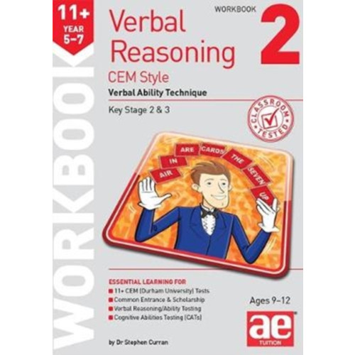 Accelerated Education Publications Ltd 11+ Verbal Reasoning Year 5-7 CEM Style Workbook 2 (häftad, eng)