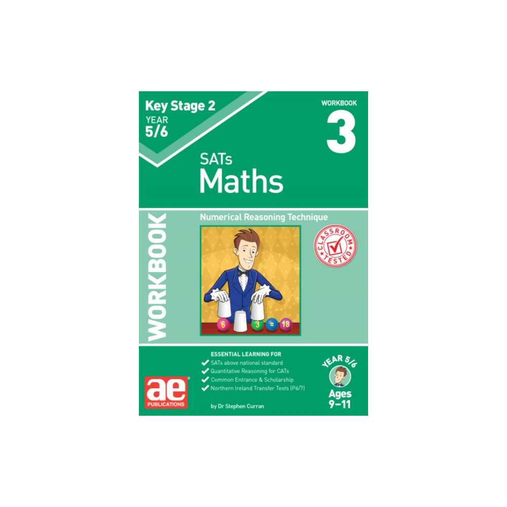 Produktbild för KS2 Maths Year 5/6 Workbook 3 (häftad, eng)