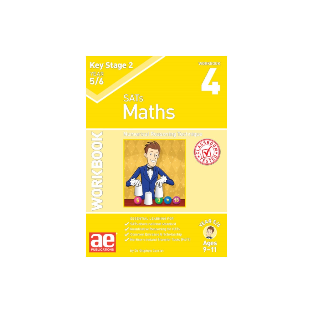 Produktbild för KS2 Maths Year 5/6 Workbook 4 (häftad, eng)