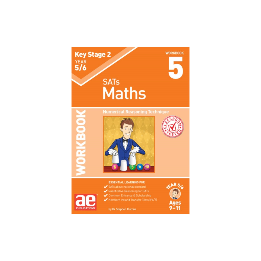 Produktbild för KS2 Maths Year 5/6 Workbook 5 (häftad, eng)