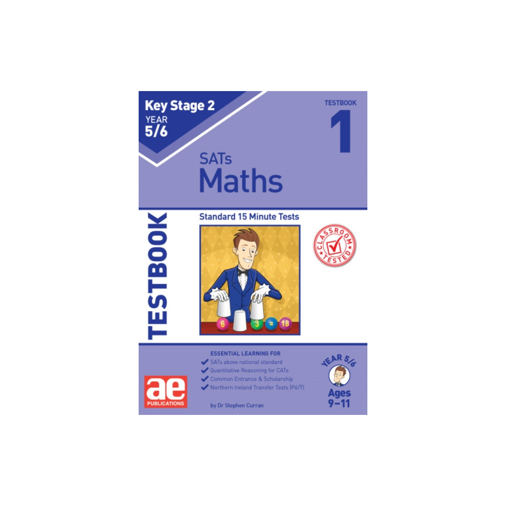 Produktbild för KS2 Maths Year 5/6 Testbook 1 (häftad, eng)