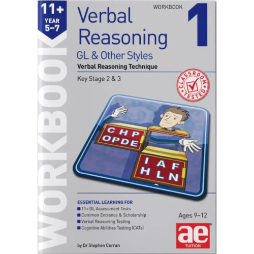 Accelerated Education Publications Ltd 11+ Verbal Reasoning Year 5-7 GL & Other Styles Workbook 1 (häftad, eng)