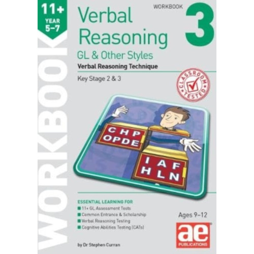 Accelerated Education Publications Ltd 11+ Verbal Reasoning Year 5-7 GL & Other Styles Workbook 3 (häftad, eng)