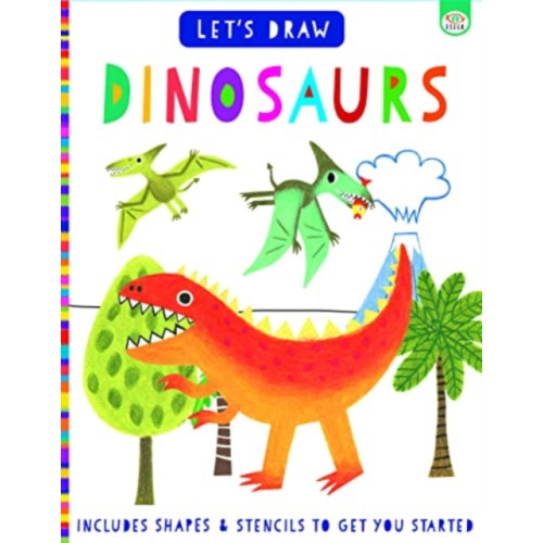 iSeek Ltd Let's Draw Dinosaurs (häftad, eng)