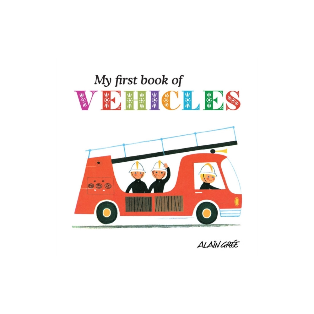Produktbild för My First Book of Vehicles (bok, board book, eng)