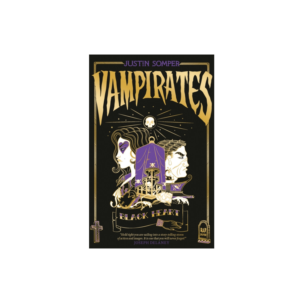 Produktbild för Vampirates 4: Black Heart (häftad, eng)
