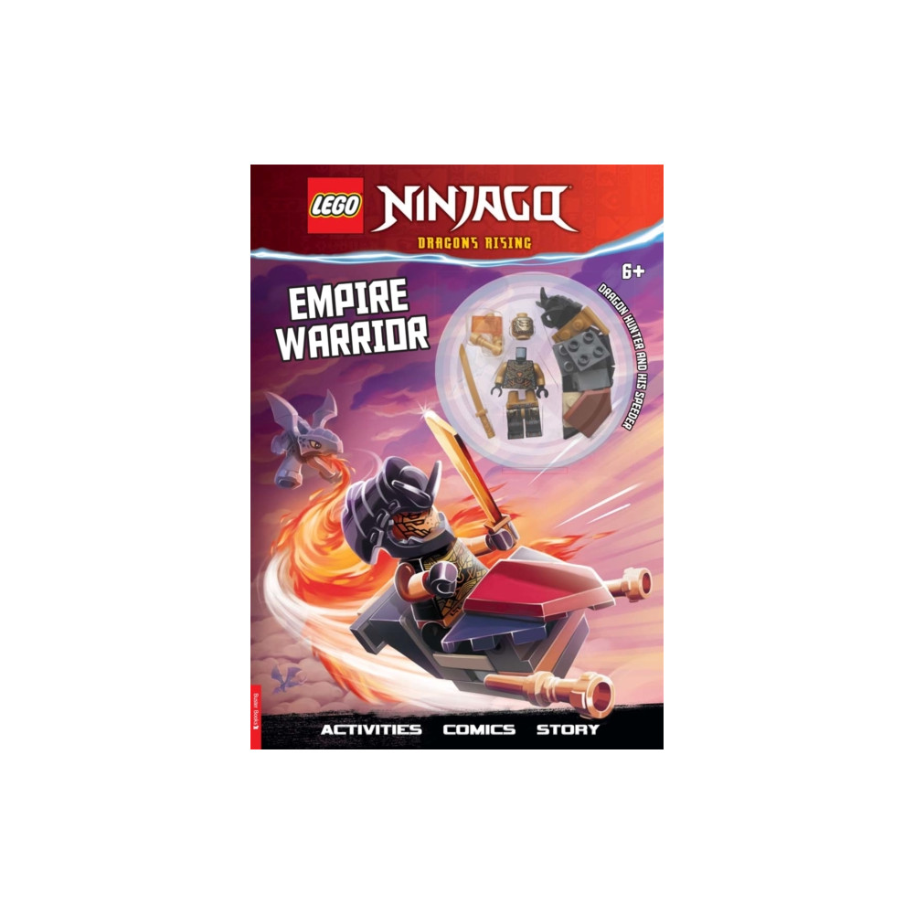 Produktbild för LEGO® NINJAGO®: Empire Warrior Activity Book (with Dragon Hunter minifigure and Speeder mini-build) (häftad, eng)