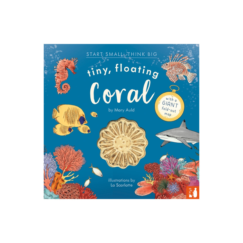 Produktbild för Tiny, Floating Coral (inbunden, eng)