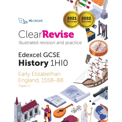 PG Online Limited ClearRevise Edexcel GCSE History 1HI0 Early Elizabethan England (häftad, eng)