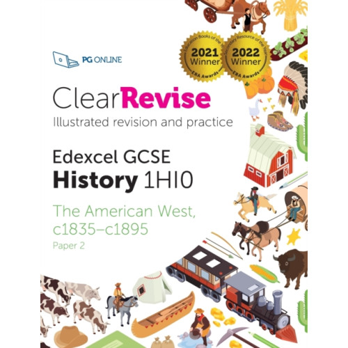 PG Online Limited ClearRevise Edexcel GCSE 1HI0 American West c1835-c1895 Paper 2 (häftad, eng)