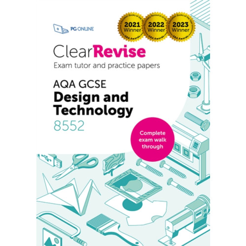 PG Online Limited ClearRevise Exam Tutor AQA GCSE Design & Technology 8552 (häftad, eng)