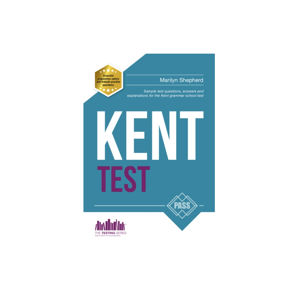 Produktbild för Kent Test: 100s of Sample Test Questions and Answers for the 11+ Kent Test (häftad, eng)