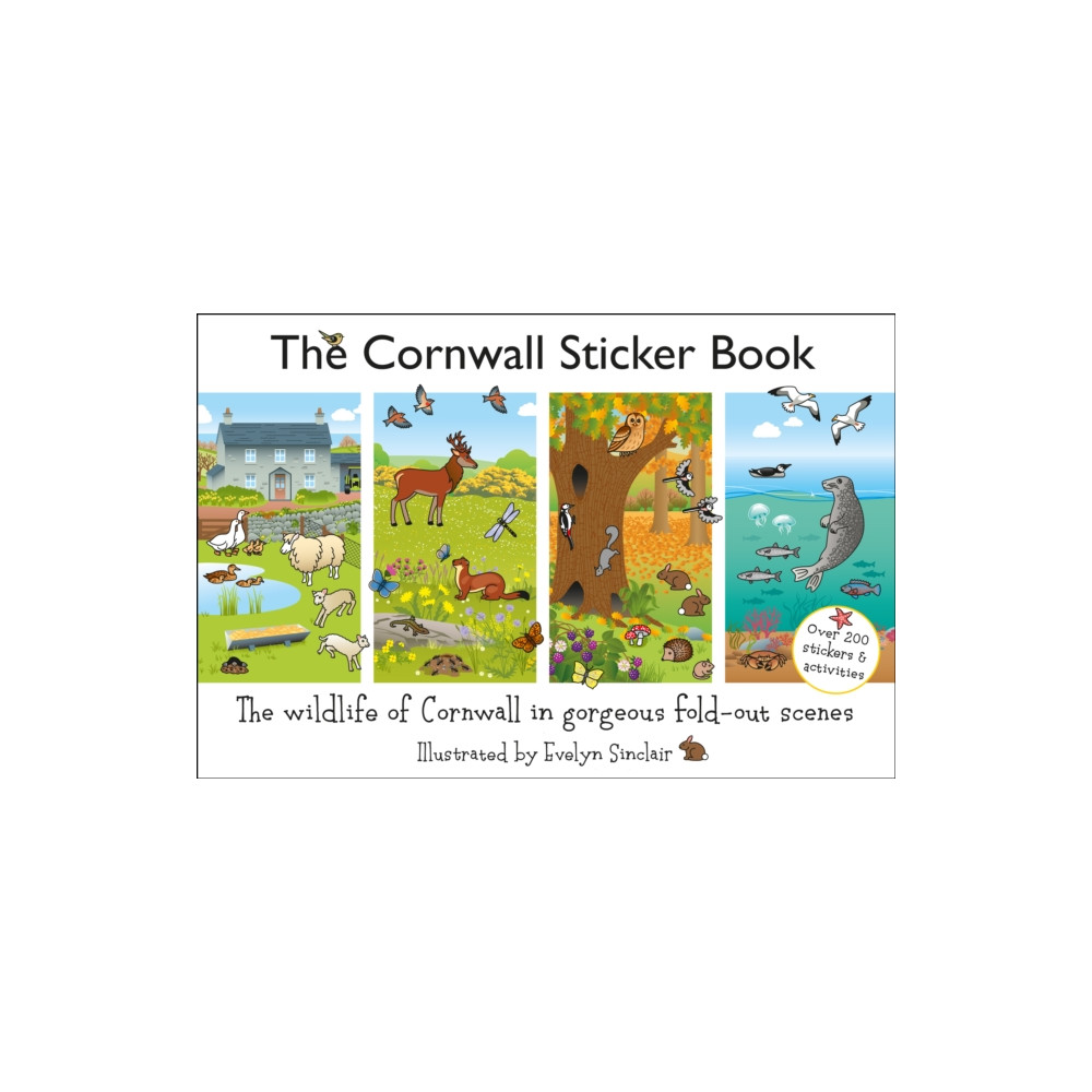 Produktbild för The Cornwall Sticker Book (häftad, eng)