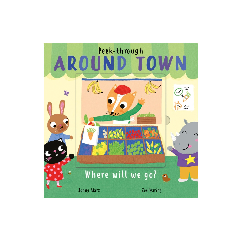 Produktbild för Around Town (bok, board book, eng)