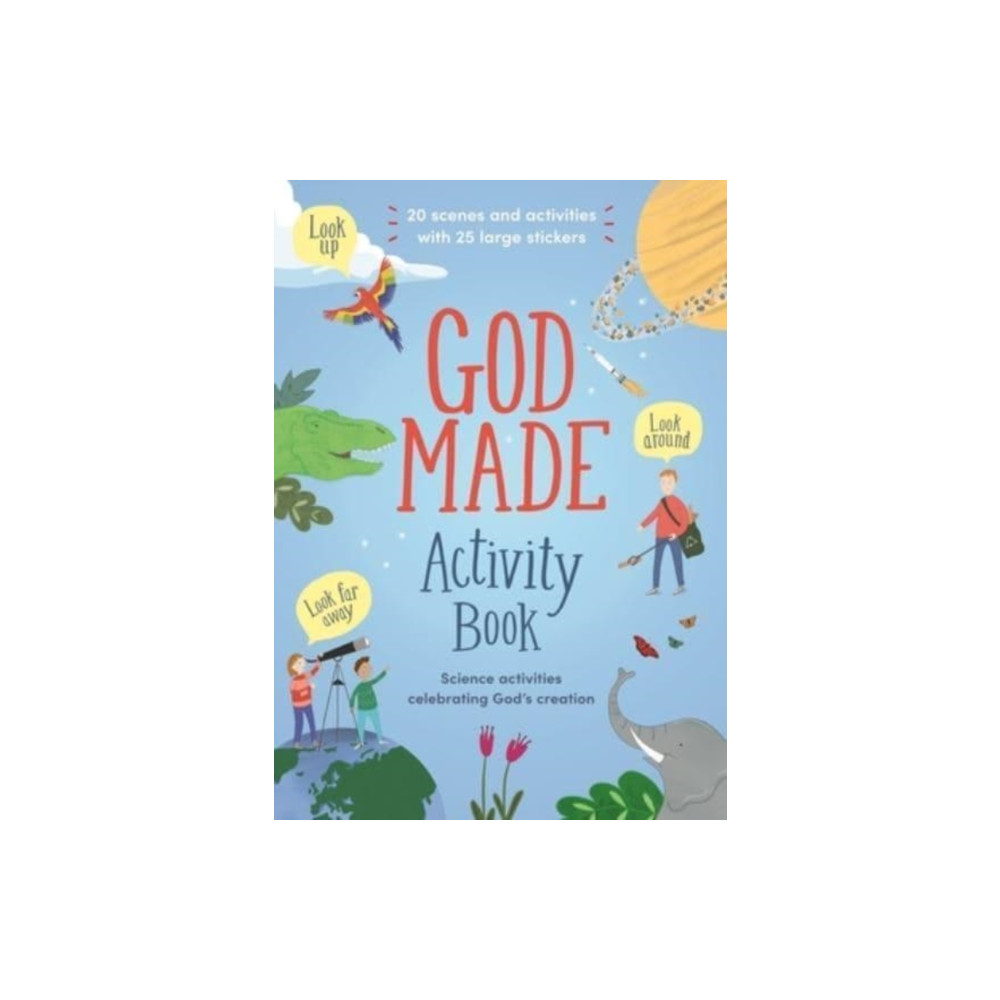 Produktbild för God Made Activity Book (häftad, eng)