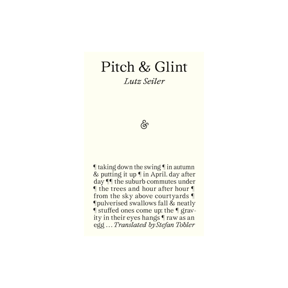 Produktbild för Pitch & Glint (häftad, eng)