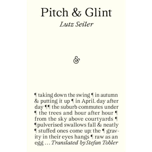 And Other Stories Pitch & Glint (häftad, eng)