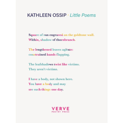 Verve Poetry Press Little Poems (häftad, eng)