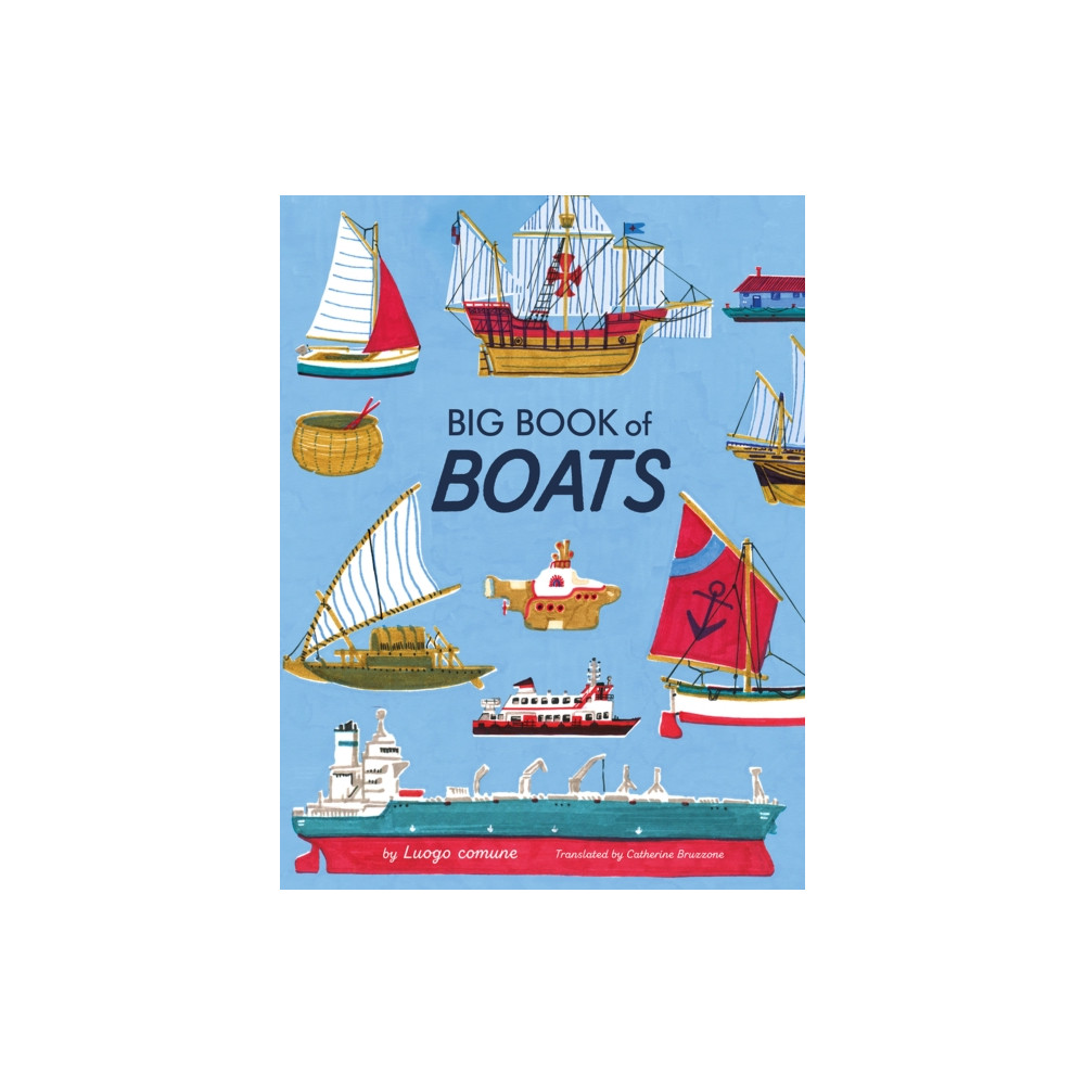 Produktbild för Big Book of Boats (inbunden, eng)