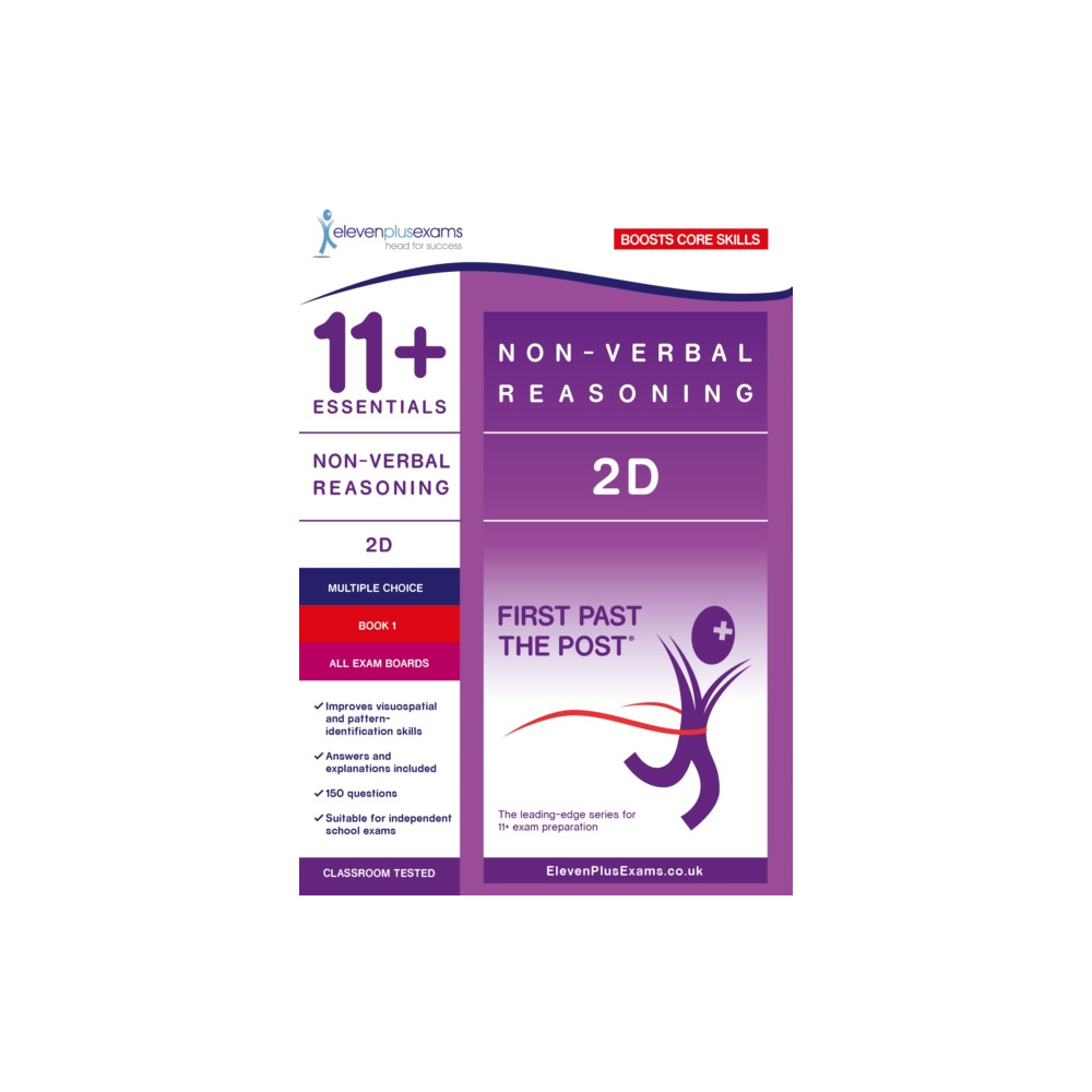 Produktbild för 11+Essentials Non-Verbal Reasoning 2D Book 1 (häftad, eng)