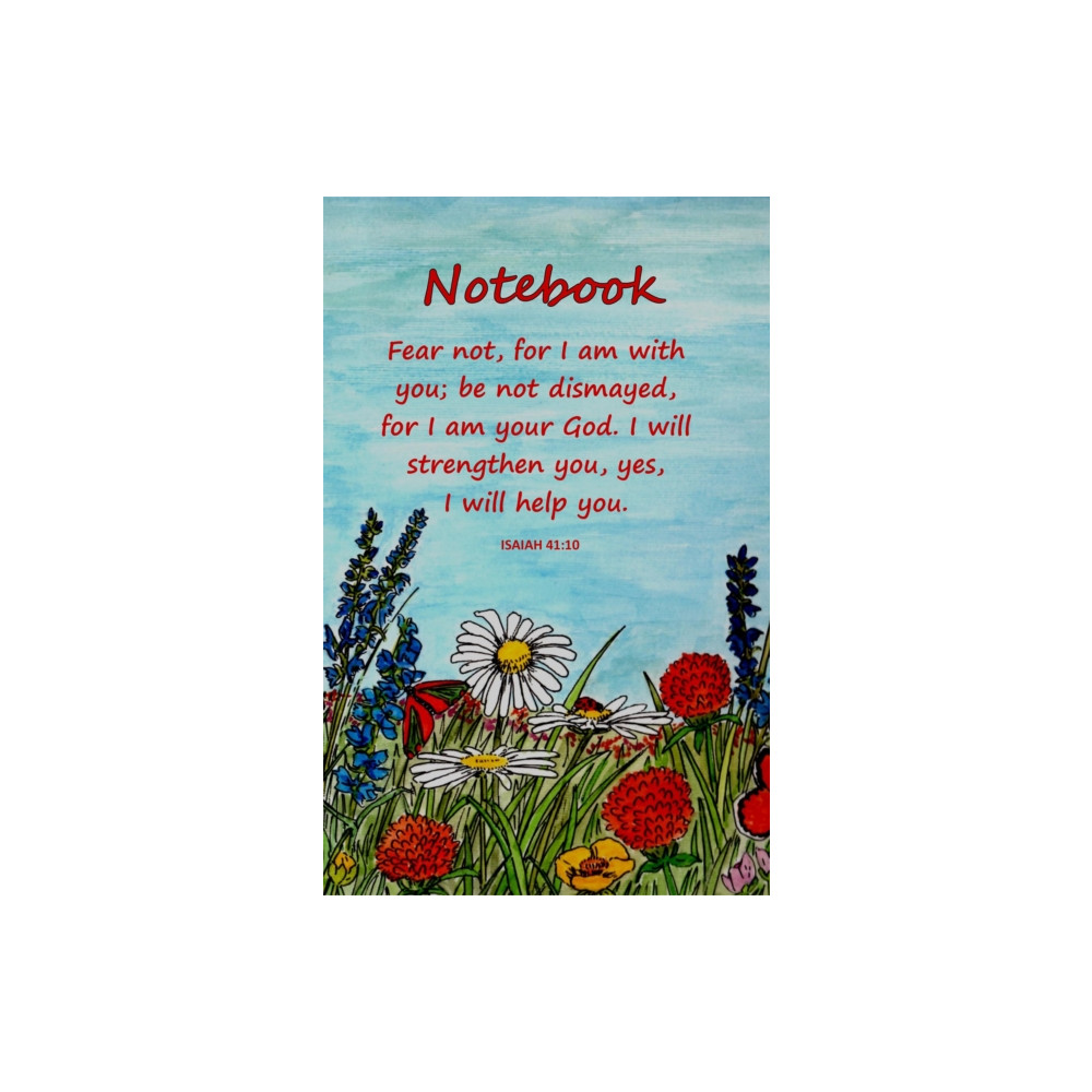 Produktbild för Flower Meadow Notebook (häftad, eng)