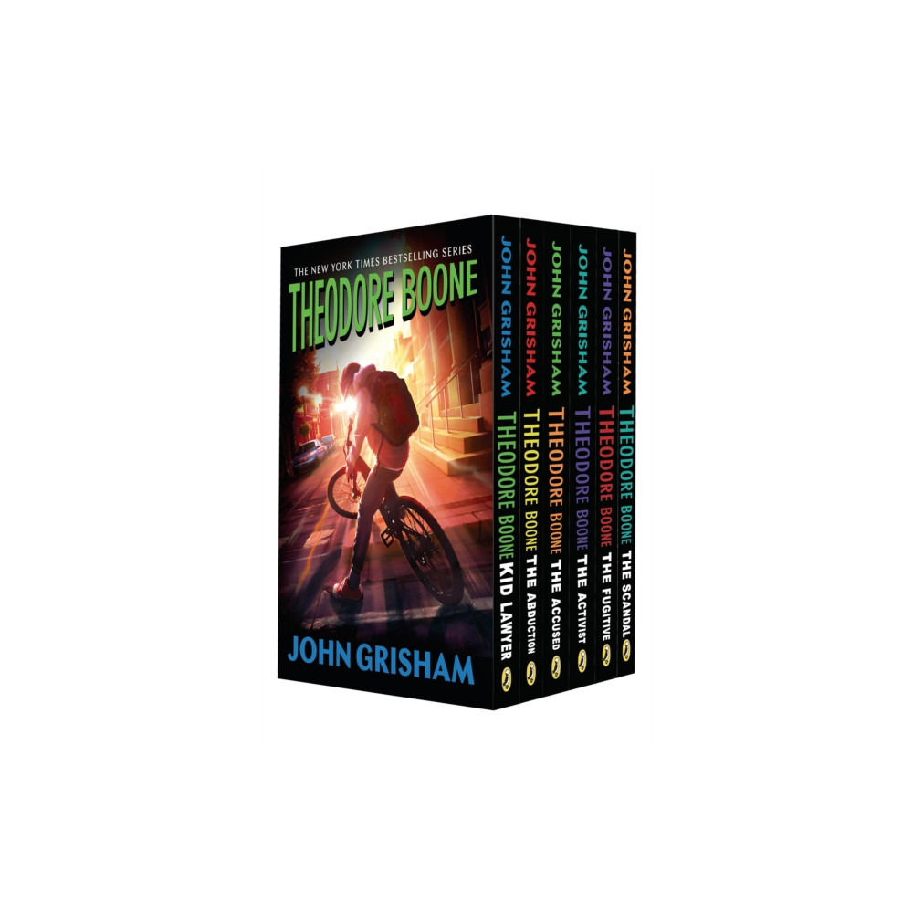 Produktbild för Theodore Boone 6-Book Box Set (häftad, eng)