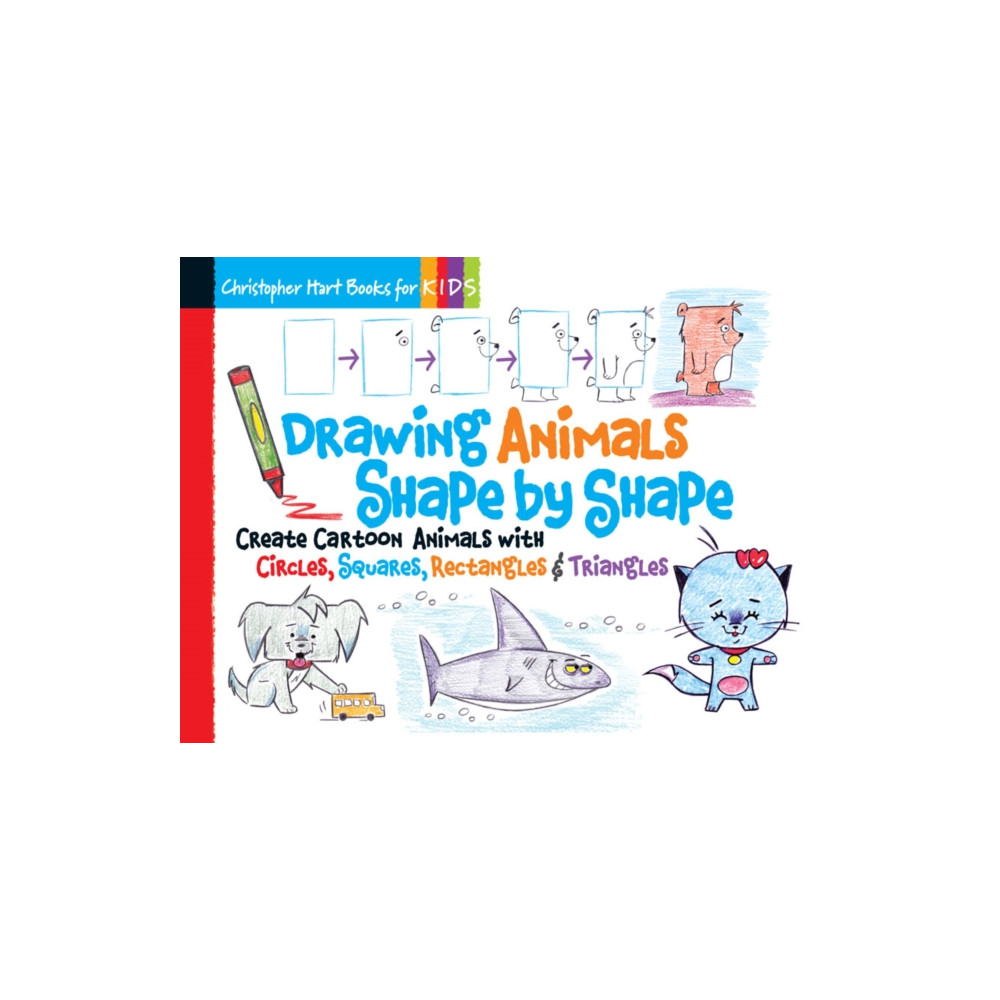 Produktbild för Drawing Animals Shape by Shape (häftad, eng)