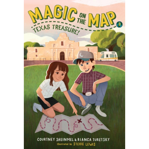 Random House USA Inc Magic on the Map #3: Texas Treasure (inbunden, eng)