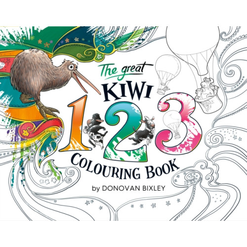 Upstart Press Ltd The Great Kiwi 123 Colouring Book (häftad, eng)