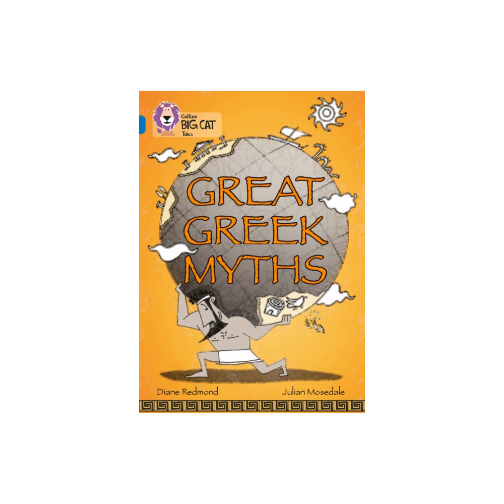 Produktbild för Great Greek Myths (häftad, eng)