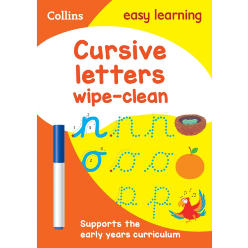 HarperCollins Publishers Cursive Letters Age 3-5 Wipe Clean Activity Book (häftad, eng)