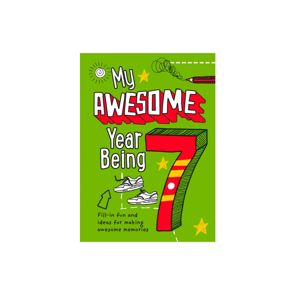 Produktbild för My Awesome Year being 7 (inbunden, eng)