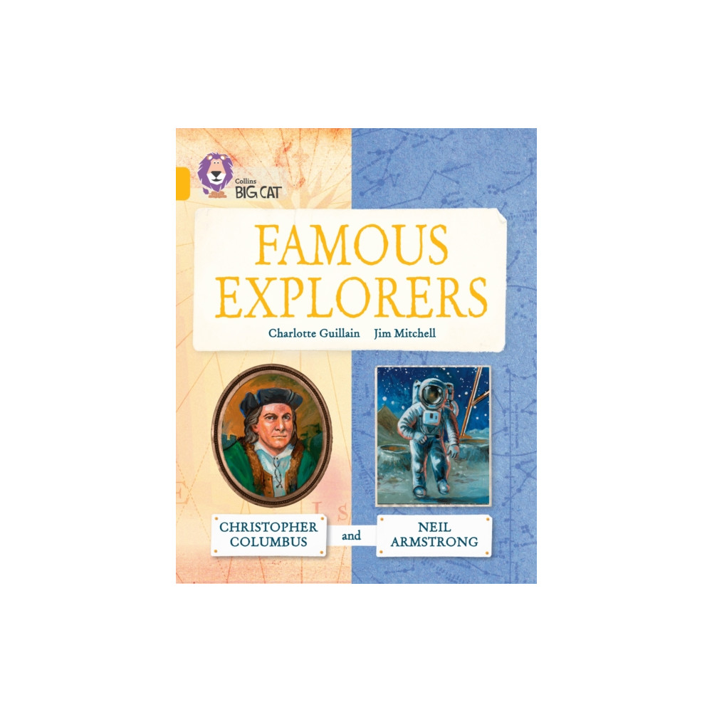 Produktbild för Famous Explorers: Christopher Columbus and Neil Armstrong (häftad, eng)