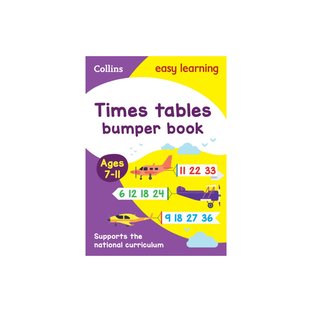 Produktbild för Times Tables Bumper Book Ages 7-11 (häftad, eng)