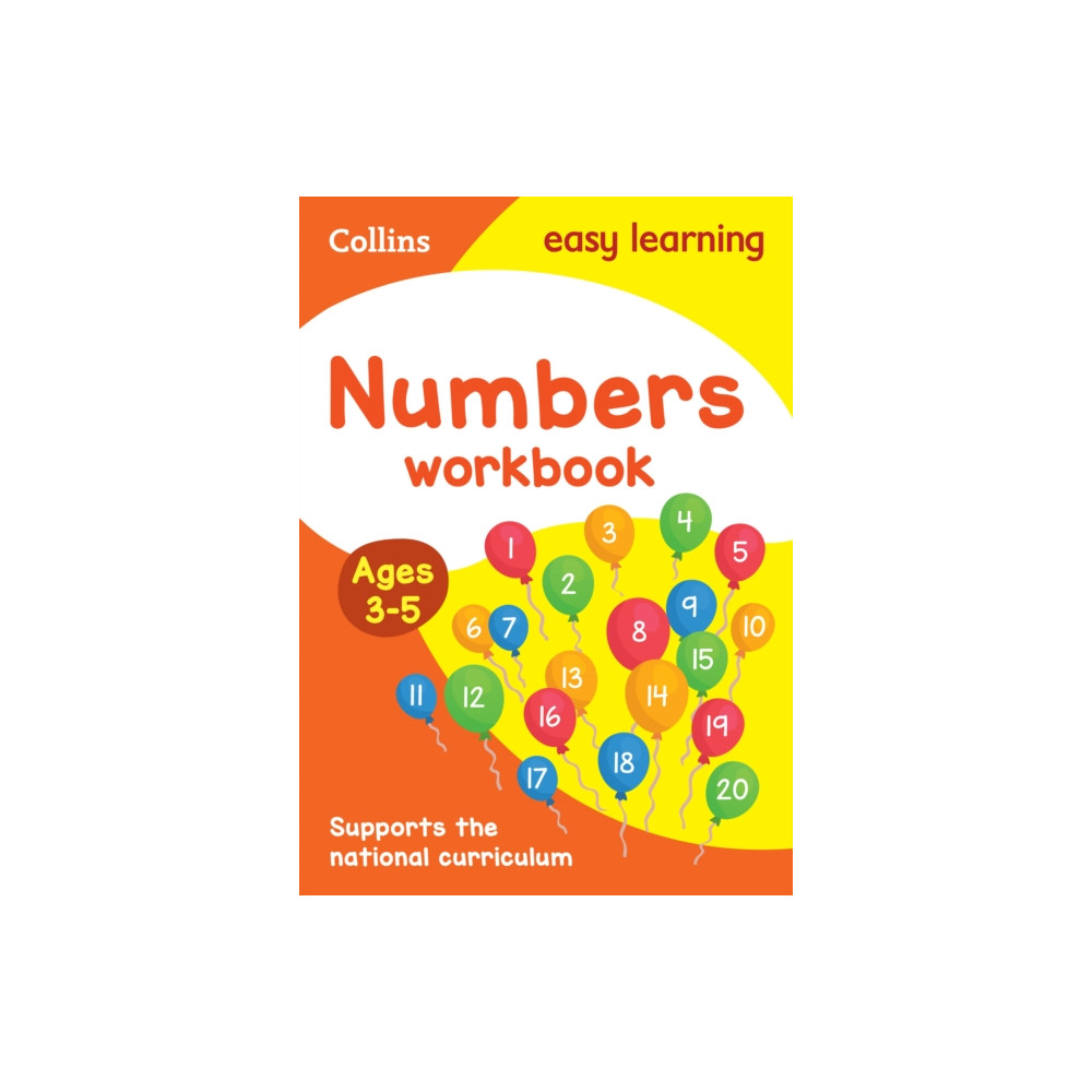 Produktbild för Numbers Workbook Ages 3-5 (häftad, eng)