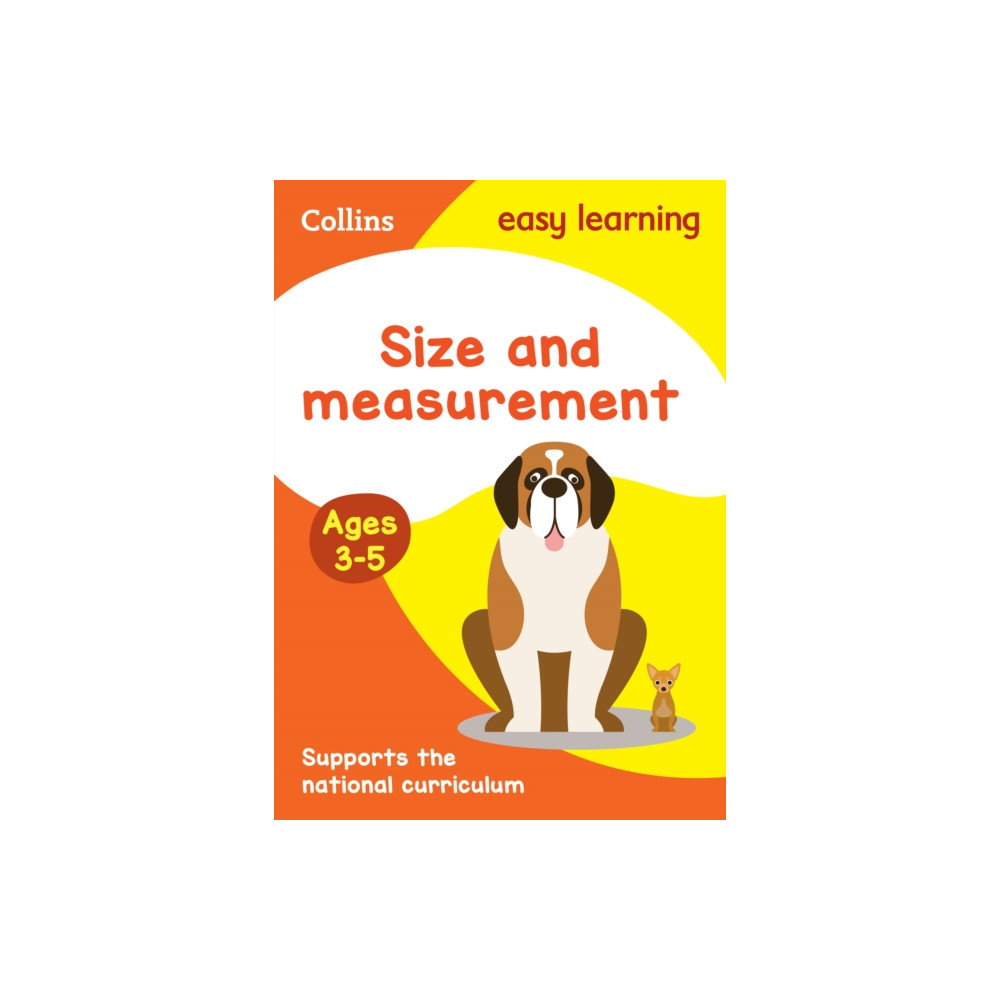 Produktbild för Size and Measurement Ages 3-5 (häftad, eng)