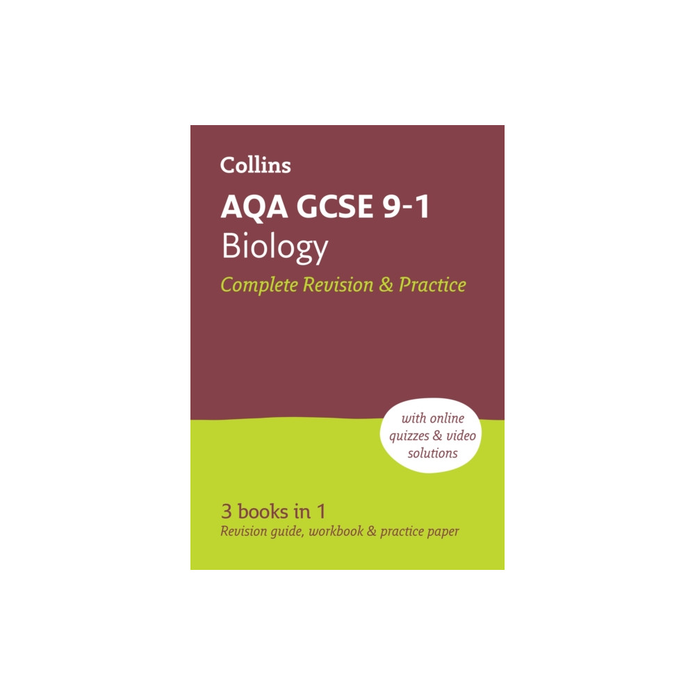 Produktbild för AQA GCSE 9-1 Biology All-in-One Complete Revision and Practice (häftad, eng)