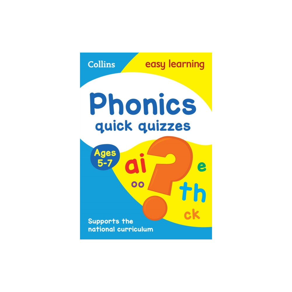 Produktbild för Phonics Quick Quizzes Ages 5-7 (häftad, eng)