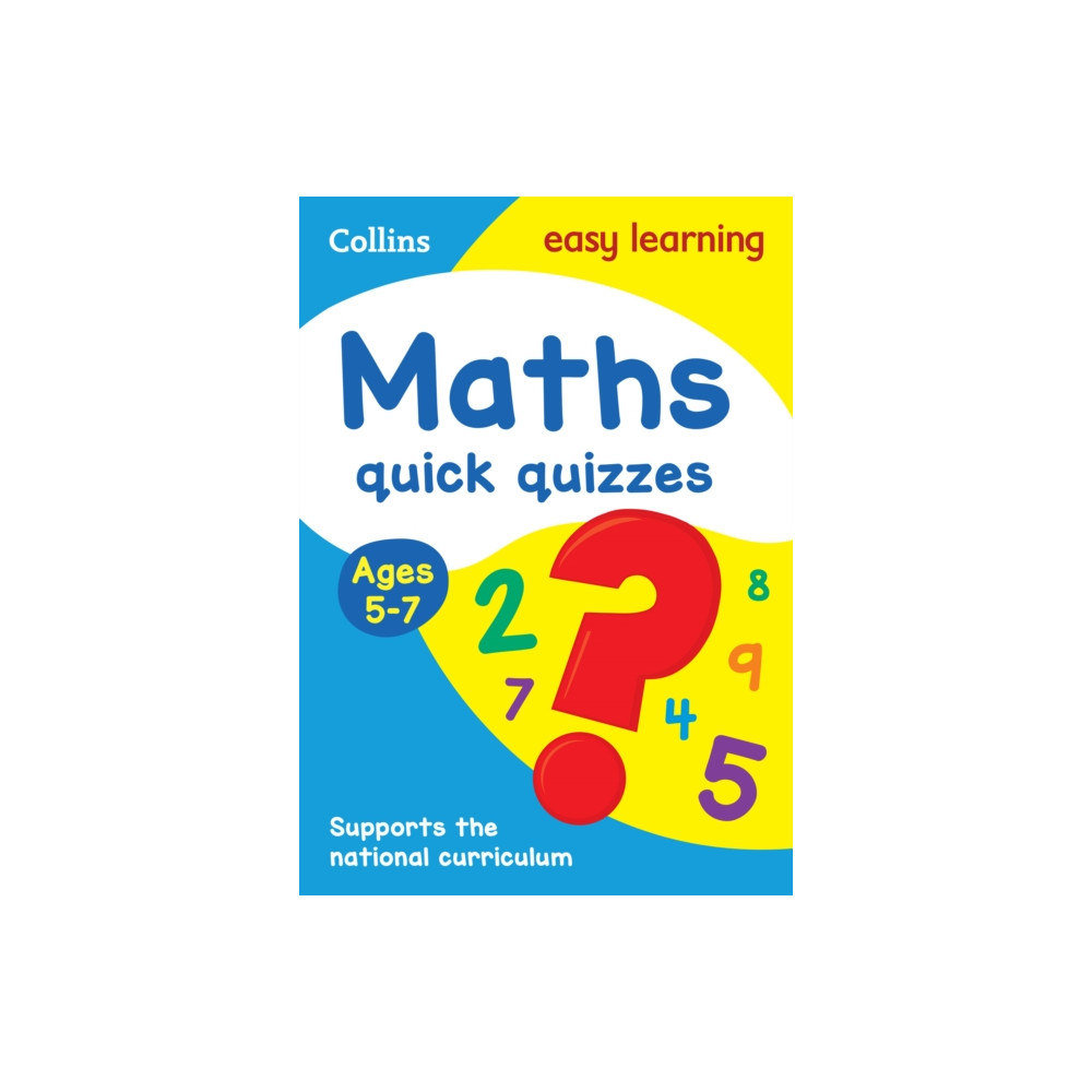 Produktbild för Maths Quick Quizzes Ages 5-7 (häftad, eng)