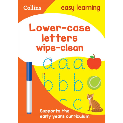 HarperCollins Publishers Lower Case Letters Age 3-5 Wipe Clean Activity Book (häftad, eng)